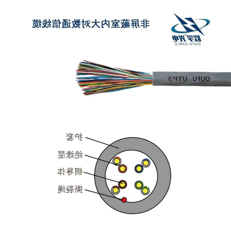 江门市U/UTP 非屏蔽大对数通信电缆