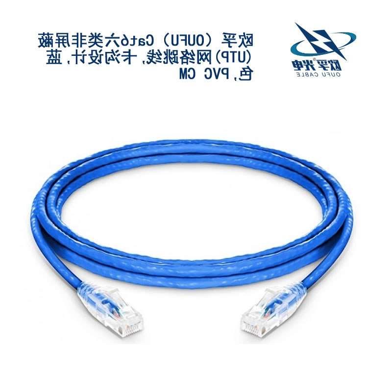 桃园县​Cat6六类非屏蔽(UTP)网络跳线